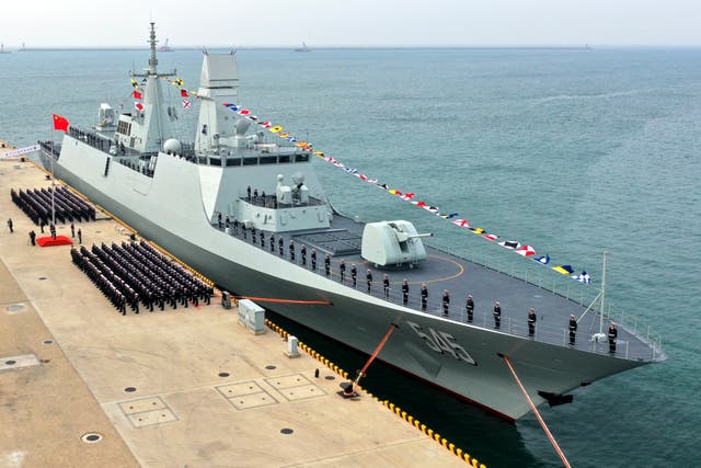 China Navy New Ship