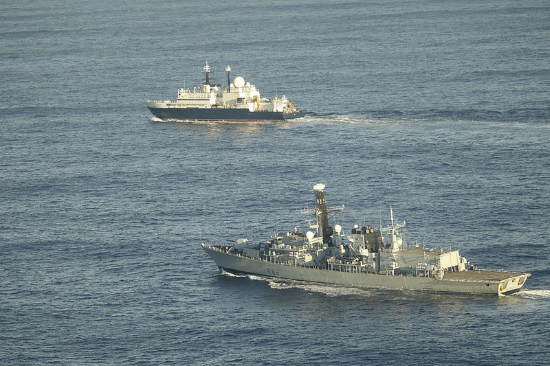 Royal Navy tracks Russian spy ship in English Channel as John Healey warns Putin: ‘We see you’