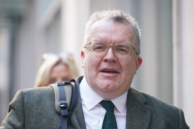 Former Labour deputy leader Lord Tom Watson has called on Metropolitan Police chief Sir Mark Rowley and Prime Minister Sir Keir Starmer to take action (Yui Mok/PA)