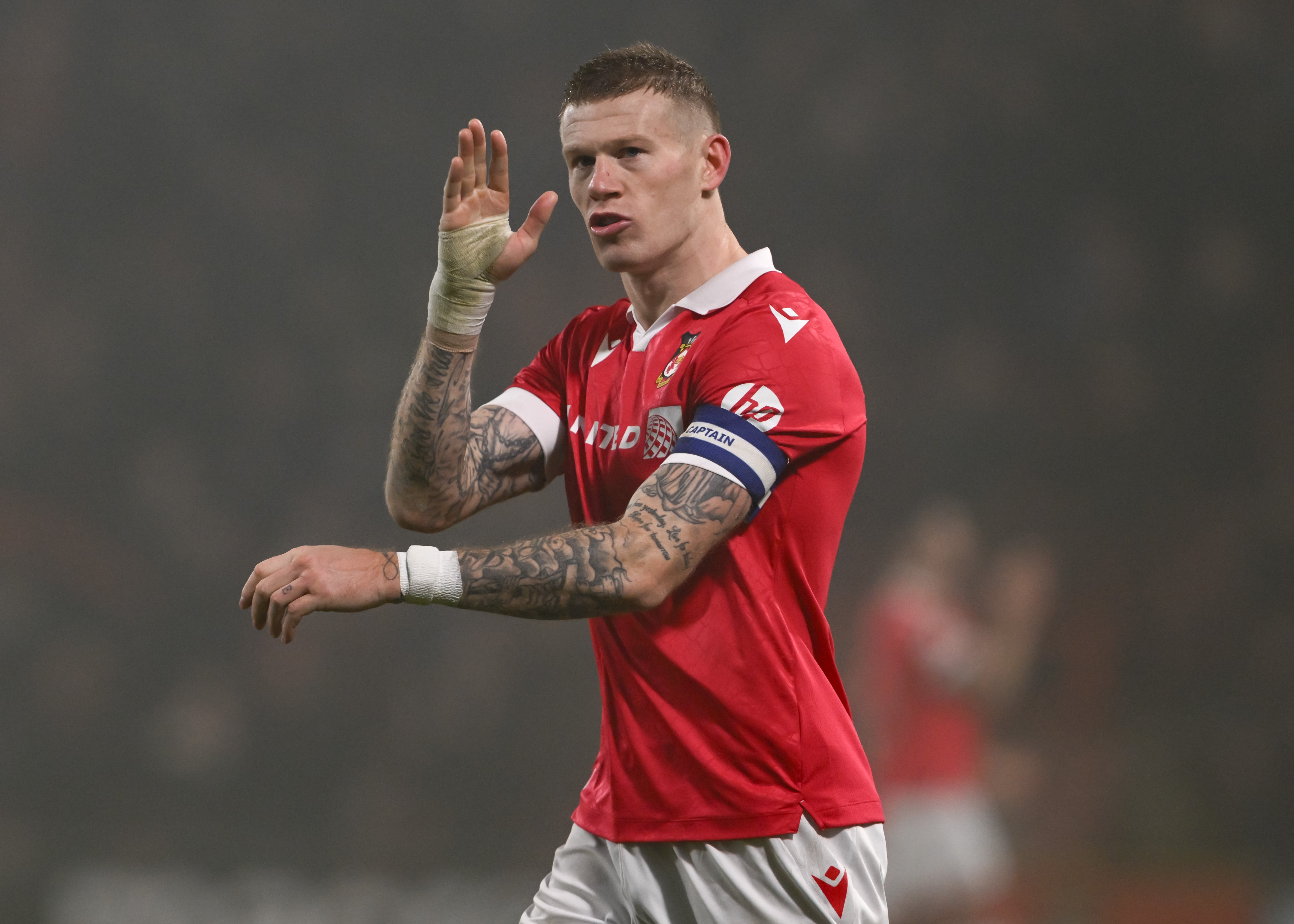 James McClean is undergoing medical checks after a car crash