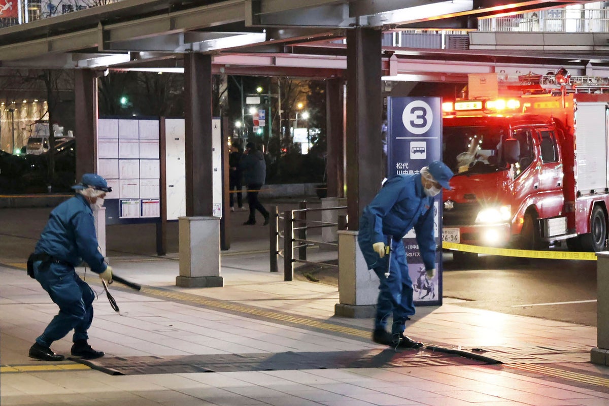 1 person is killed and 2 injured in stabbing outside Nagano station in central Japan