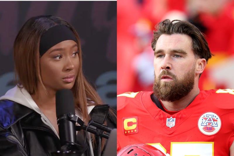 Travis Kelce’s ex-girlfriend says she...