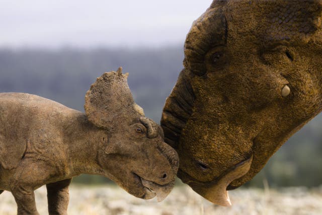 The award-winning BBC programme Walking With Dinosaurs is returning more than a quarter of a century after first being broadcast (BBC Studios/PA)