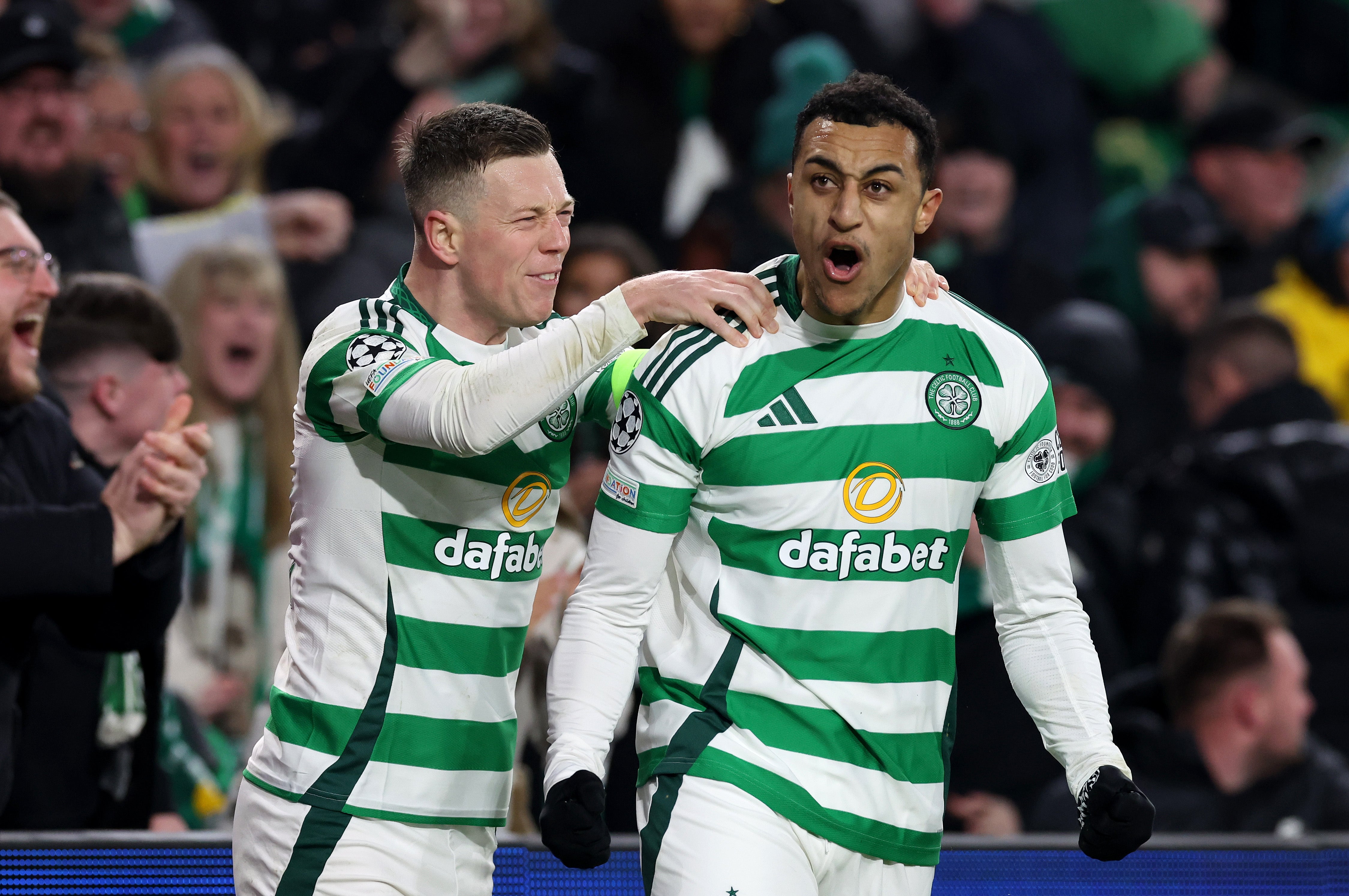 Celtic are into the knockout rounds for the first time in 12 years