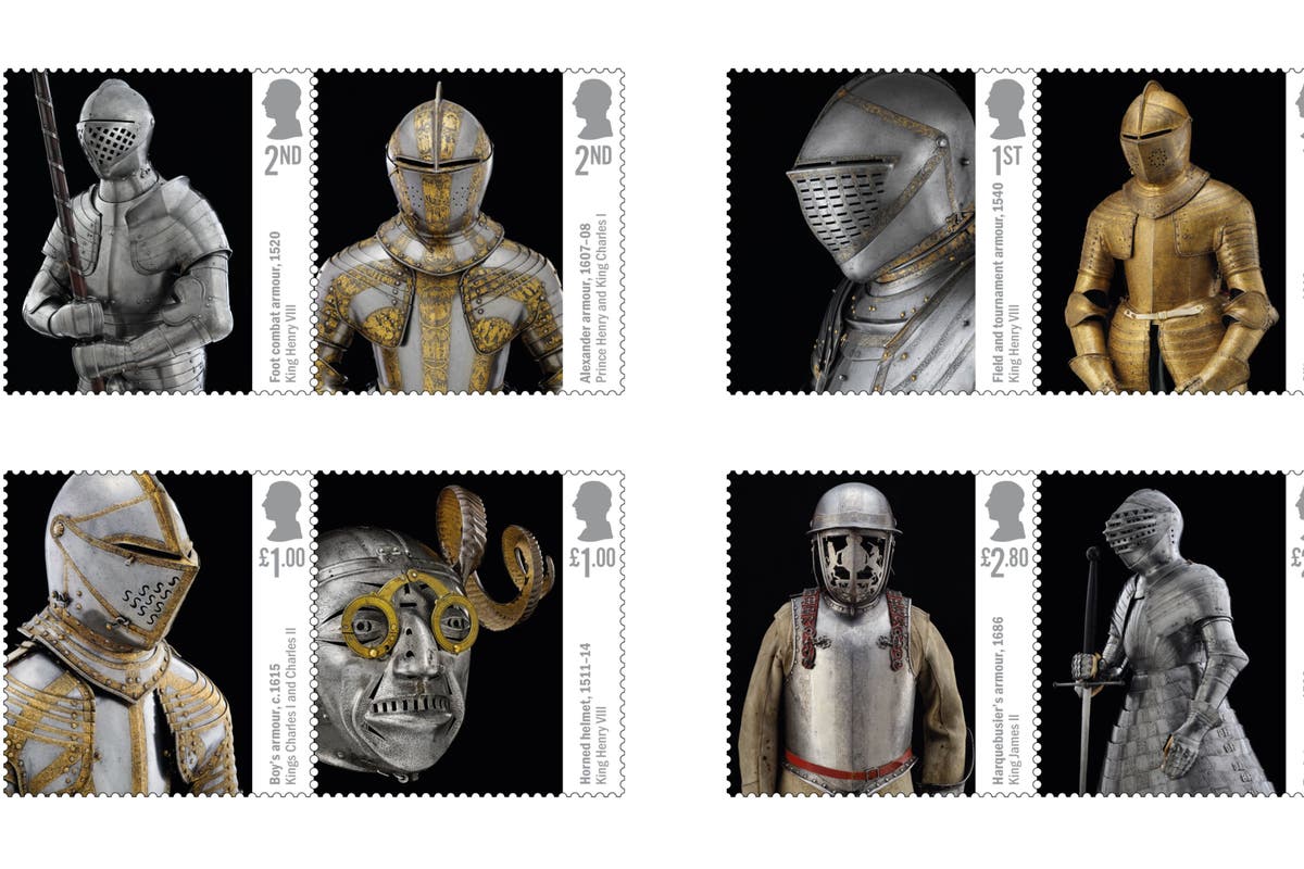 Royal Mail celebrates Royal Armouries with new stamp collection