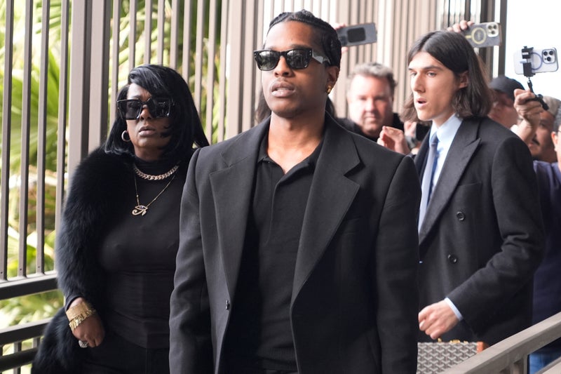 Rihanna makes rare court appearance in support of A$AP Rocky at gun assault trial