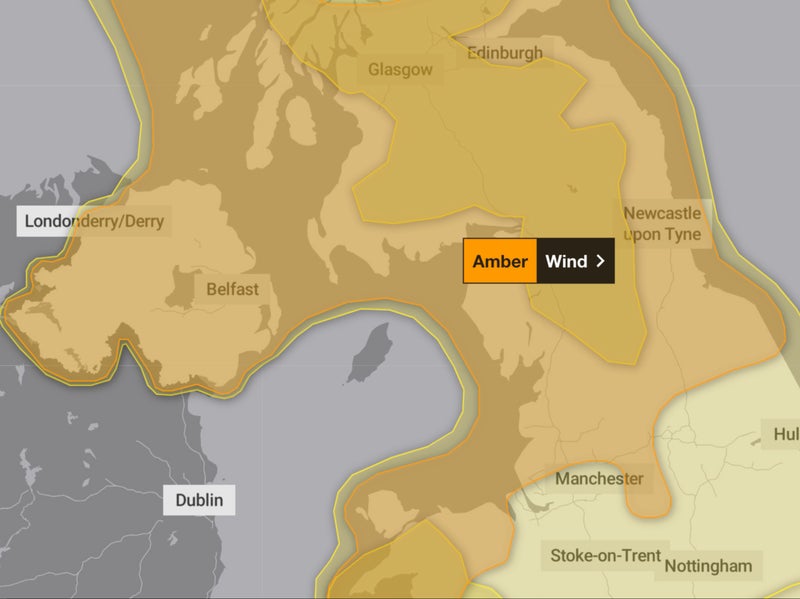 Storm Eowyn: Rail, road, sea and air ...