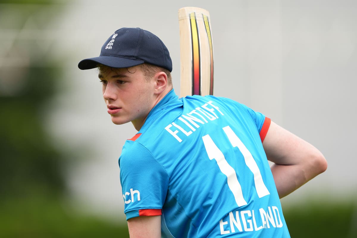 Rocky Flintoff breaks his dad’s England Lions record with brilliant Brisbane century