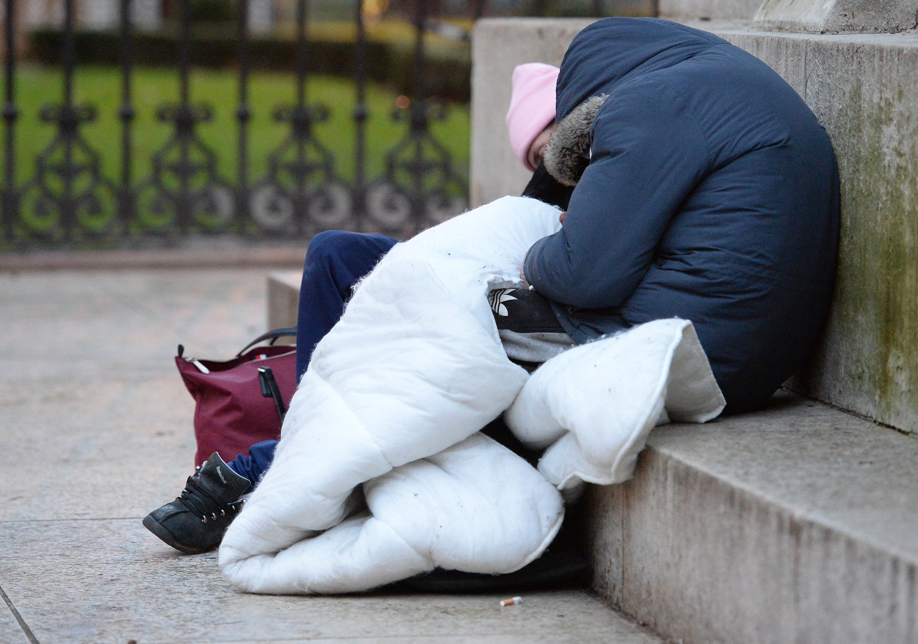 The number of households facing homelessness exceeded 320,000 between 2023-24, according to government data