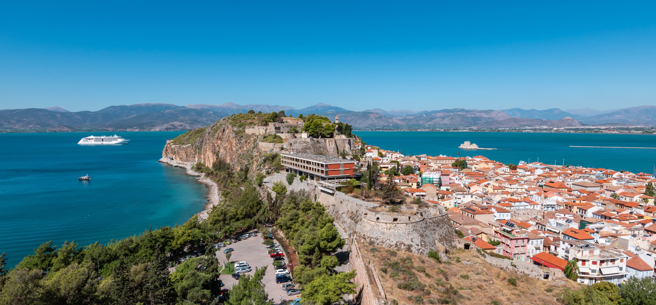 Nafplio’s old town and historic fortress are worth a visit on a Greece cruise