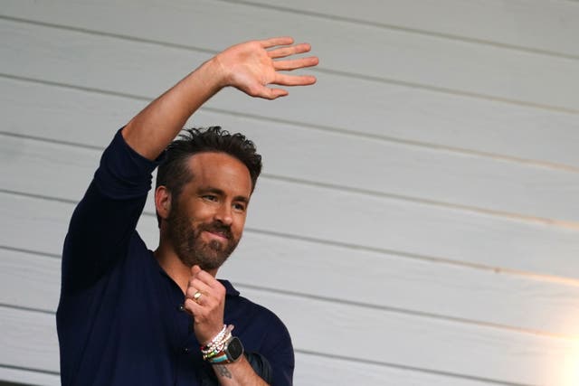 Ryan Reynolds hopes his Wrexham side can see off Birmingham (Martin Rickett/PA)