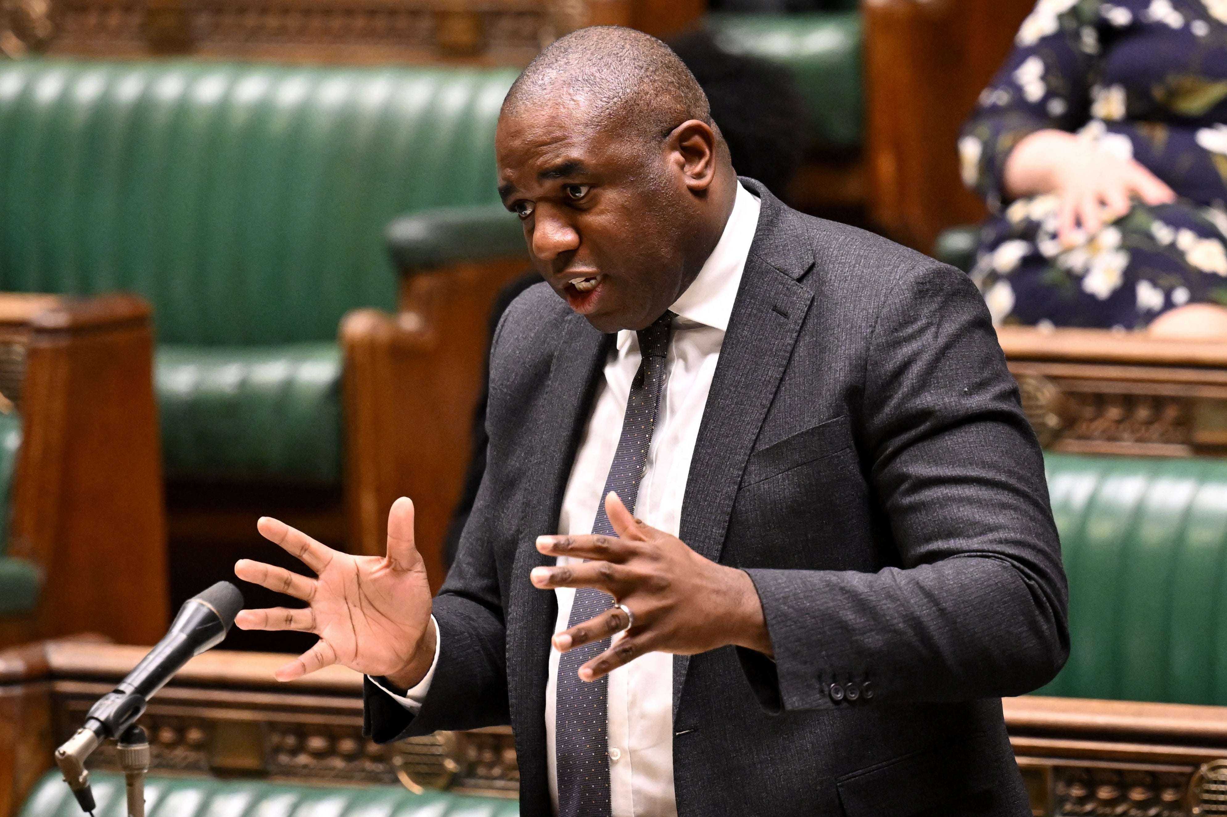 Labour MP Peter Lamb took aim at David Lammy for the government’s negotiation process