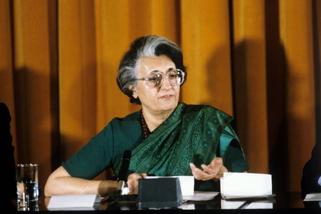 Indira Gandhi pictured in 1966 as she became the third prime minister of India (PA)