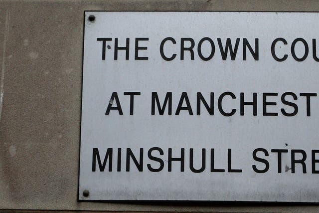 The case is being heard at Manchester Crown Court Minshull Street, in Manchester city centre (Dave Thompson/PA