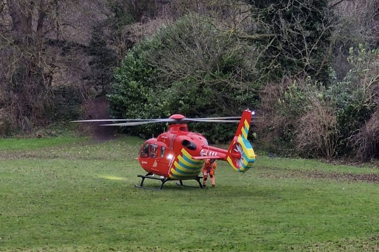 Five people were treated for injuries by the London Ambulance Service (Jayne Outridge/PA)