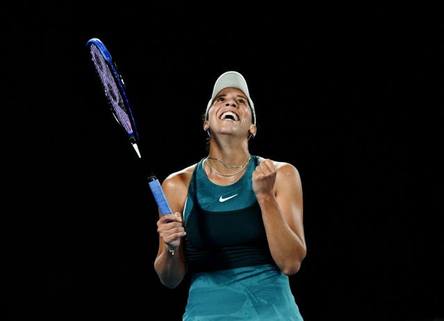 <p>Madison Keys has made it to her first Australian Open final</p>
