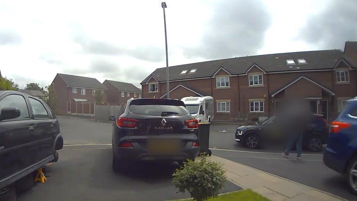 <p>Chilling footage captures Axel Rudakubana ordering taxi to former school week before Southport murders.</p>