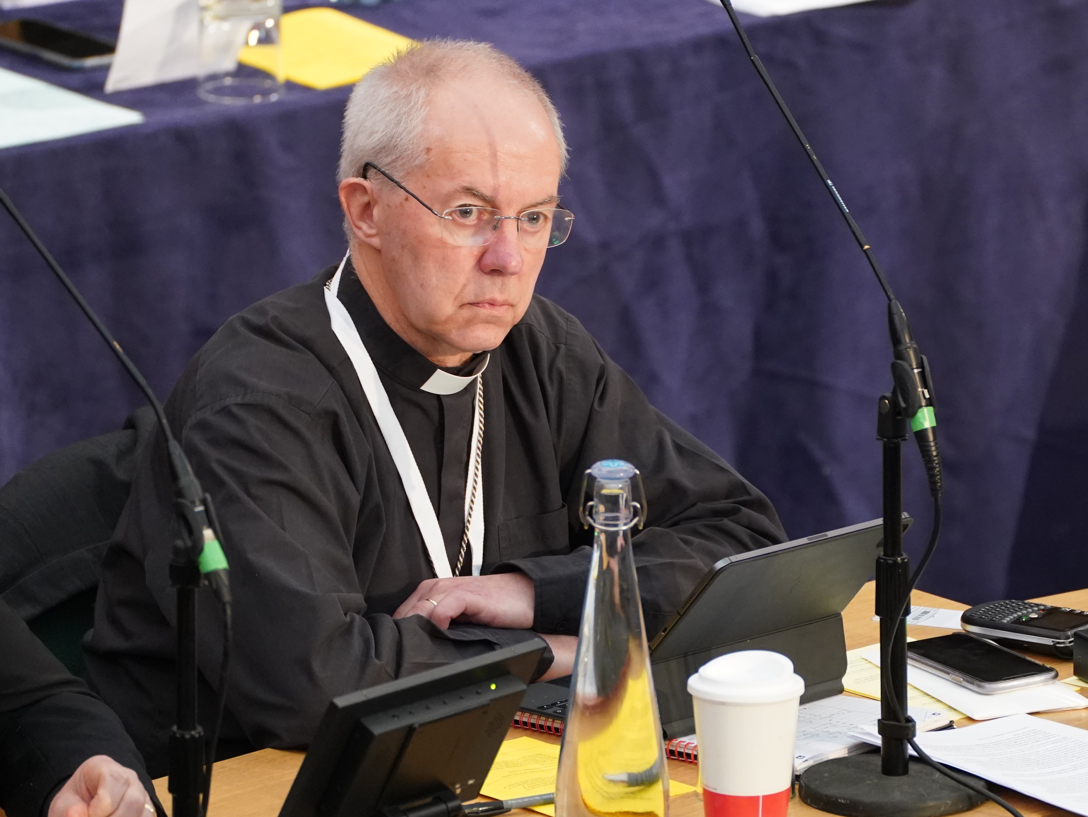 Former Archbishop of Canterbury Justin Welby