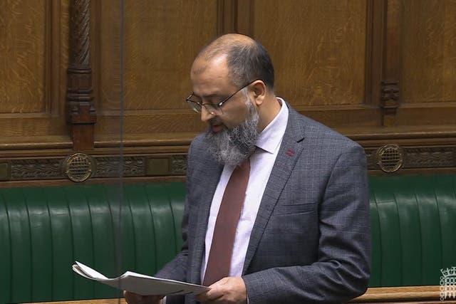 Iqbal Mohamed condemned Elon Musk’s ‘fascist’ gesture (House of Commons/UK Parliament/PA)