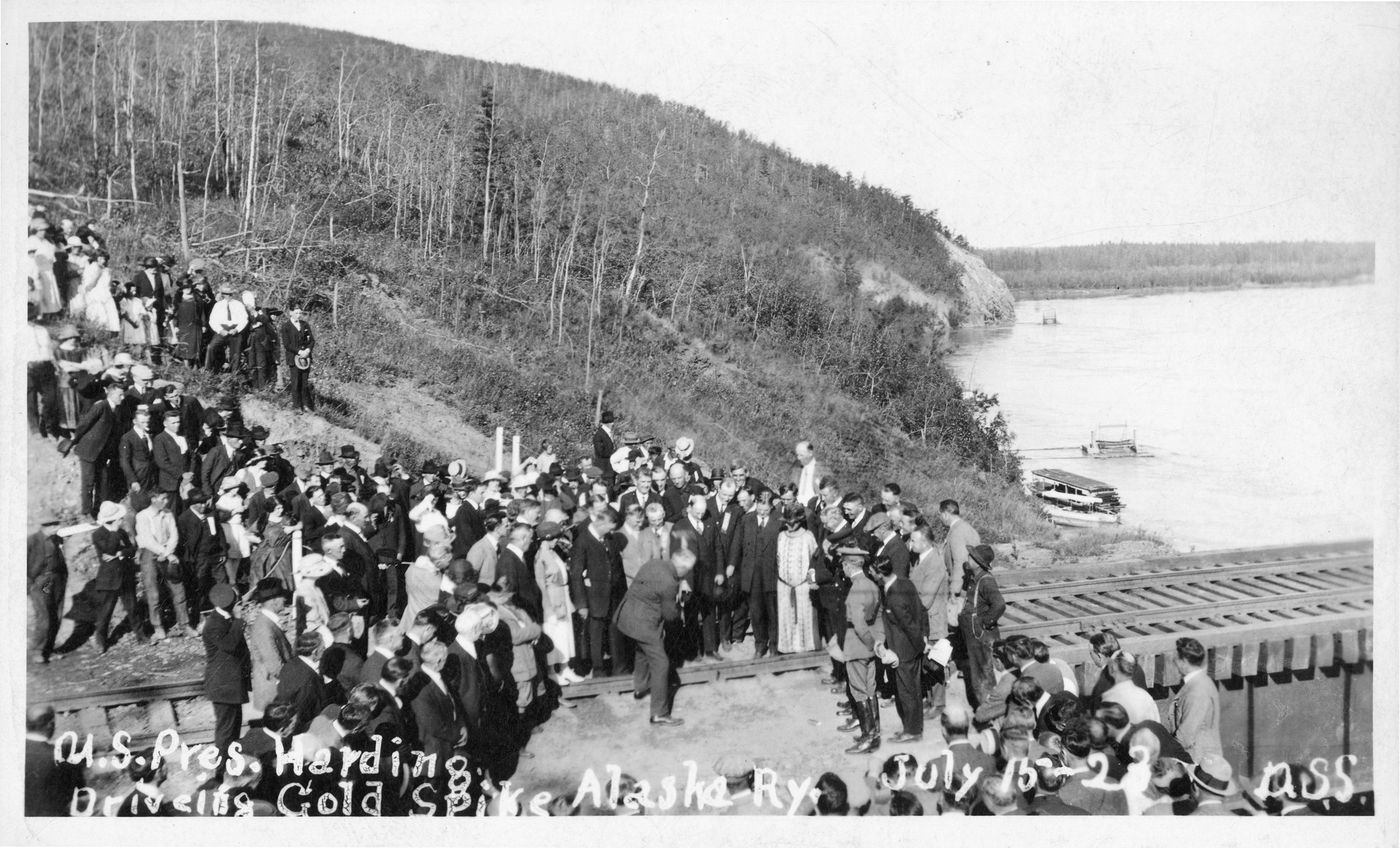Alaska Railroad Golden Spike Auction