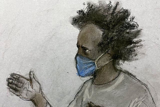 Court artist sketch by Elizabeth Cook of Southport stabbings suspect Axel Rudakubana has been jailed (Elizabeth Cook/PA)