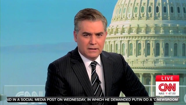 CNN anchor Jim Acosta said that he on Thursday 