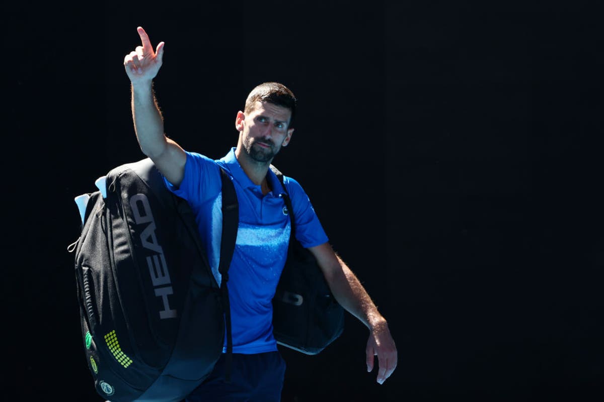 Retiring Djokovic booed as Sinner and Shelton bid for Australian Open final - live