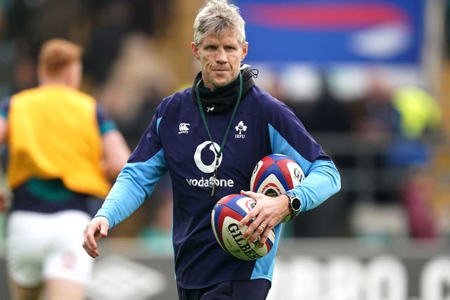 Interim boss Simon Easterby has been part of Ireland’s coaching staff since 2014 (Mike Egerton/PA)