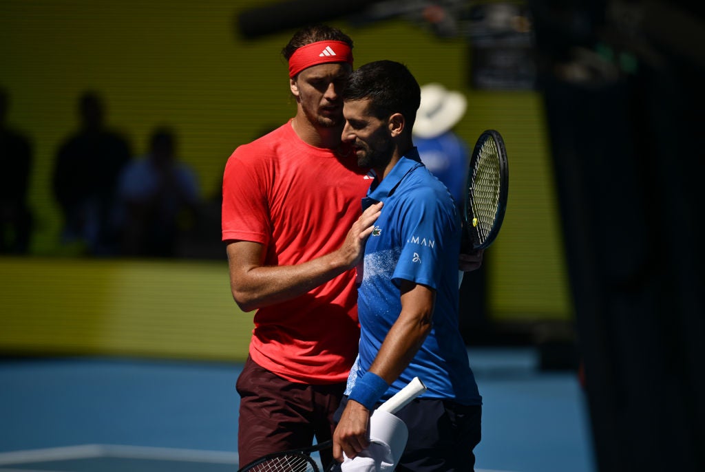 Djokovic retired injury from his semi-final against Alexander Zverev