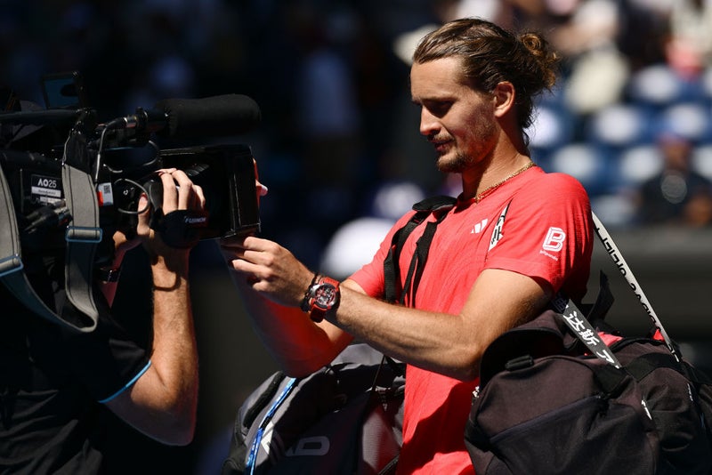 Novak Djokovic retires from Australian Open semi-final as Alexander Zverev advances - live