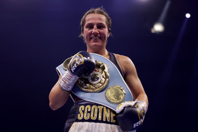 Ellie Scotney will return to action on Saturday night (George Tewkesbury/PA)