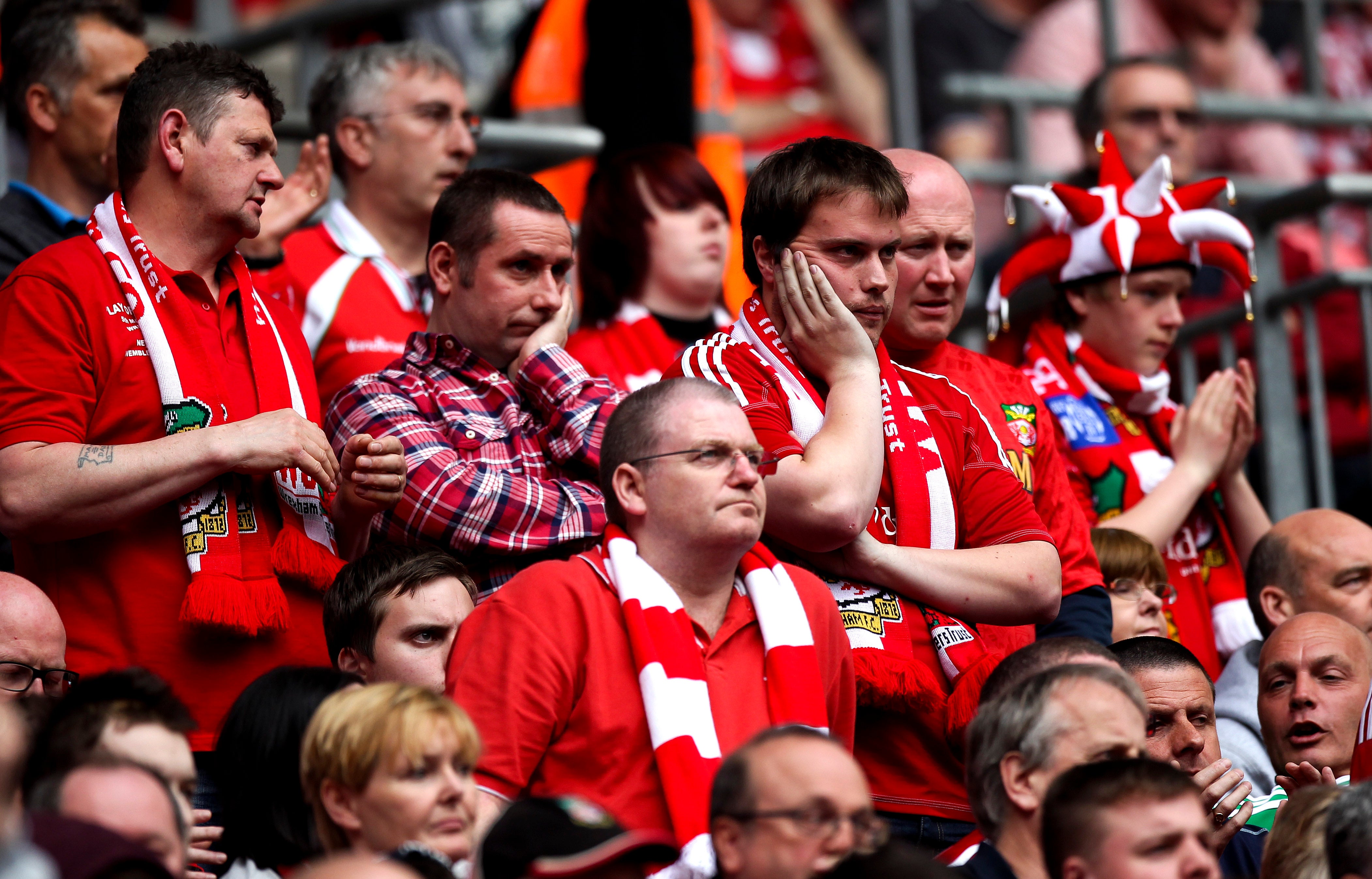 Wrexham fans look unlikely to see their side in Europe any time soon