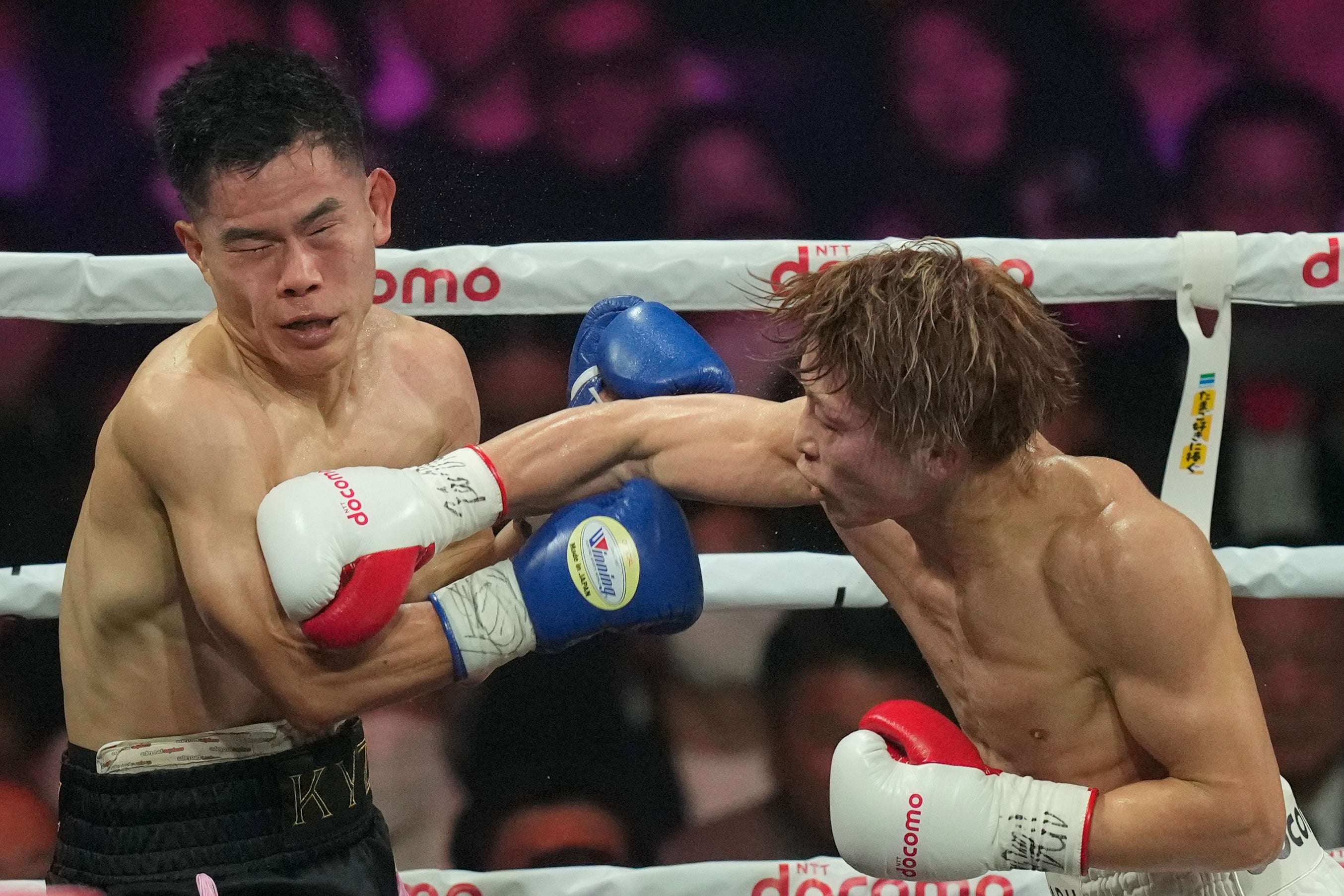 Naoya Inoue ha messo a terra Ye Joon Kim con un cross destro nel quarto round