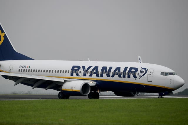 One in five flights from airports in the UK and Ireland was cancelled on Friday as Storm Eowyn caused disruption (Peter Byrne/PA)