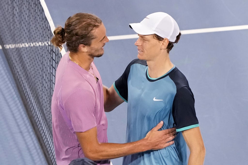 Zverev interpreta Sinner nella finale di Australian Open