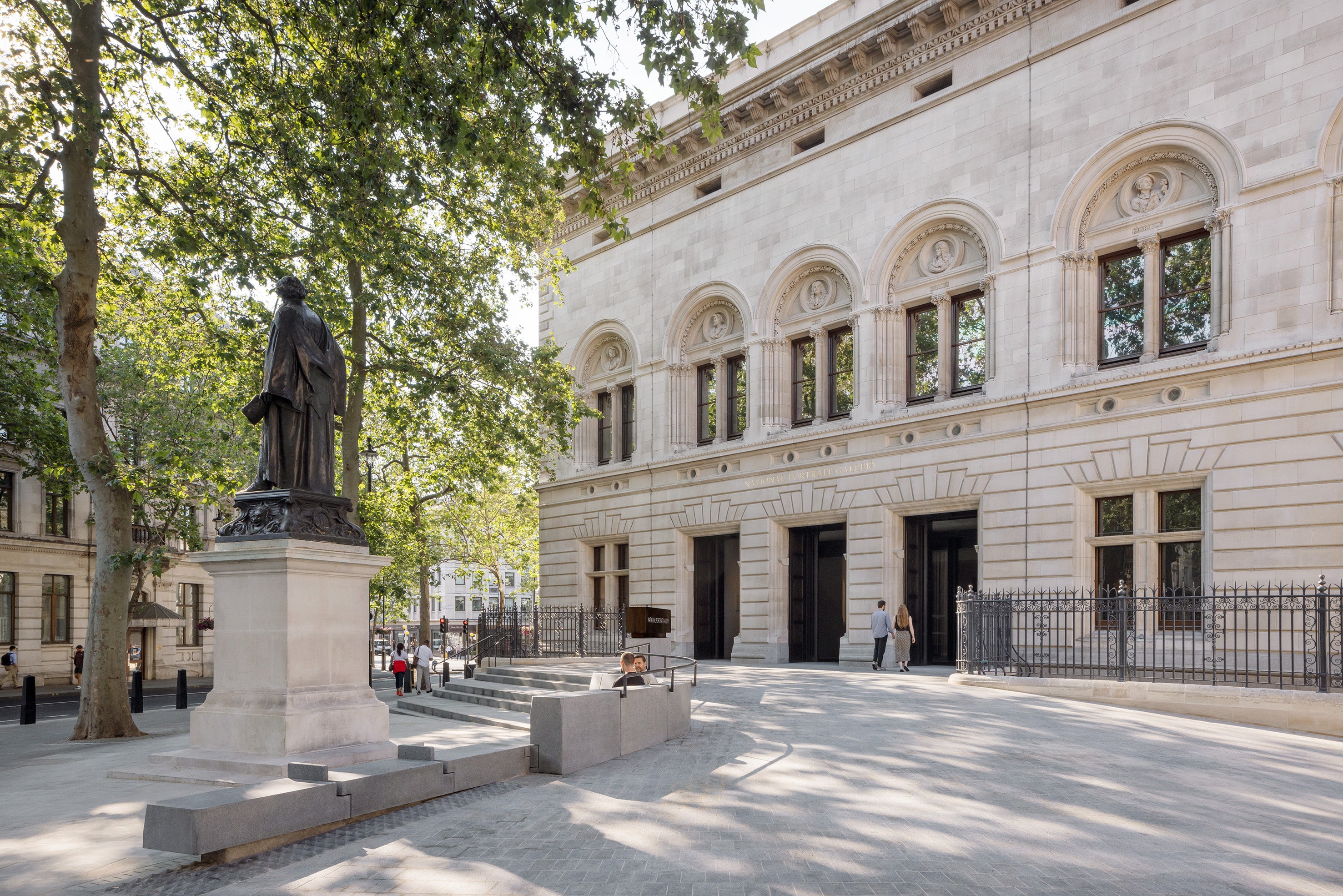 The National Portrait Gallery told The Times that its ethics committee were consulted on the donation from the Law Family Charitable Foundation and was made aware of the plans for Law’s display.