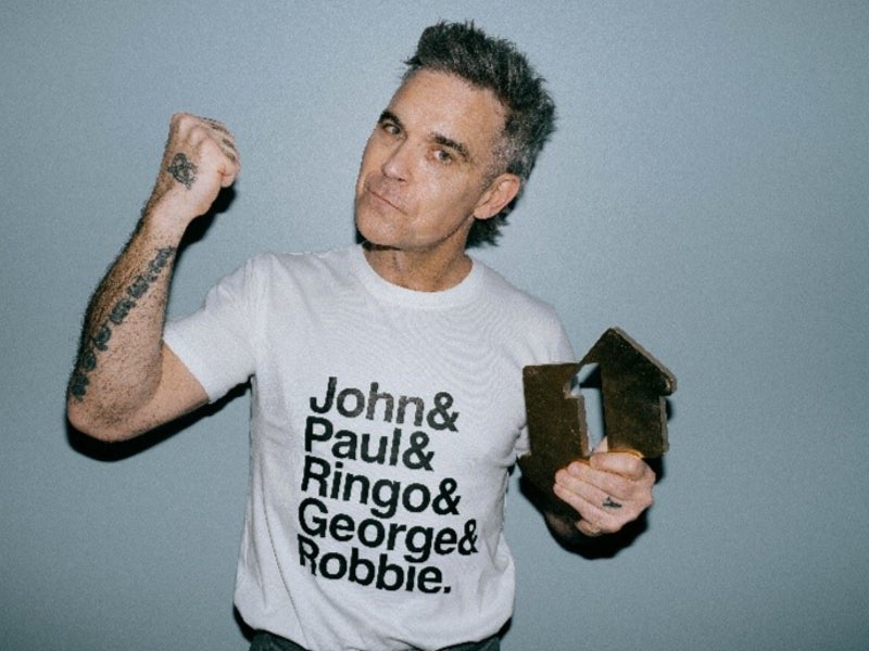 He’s the one: Robbie Williams matches Beatles record with 15th No 1 album