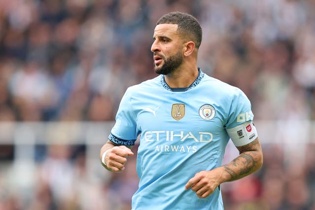 <p>Kyle Walker has left Manchester City on loan eight years after joining the club</p>