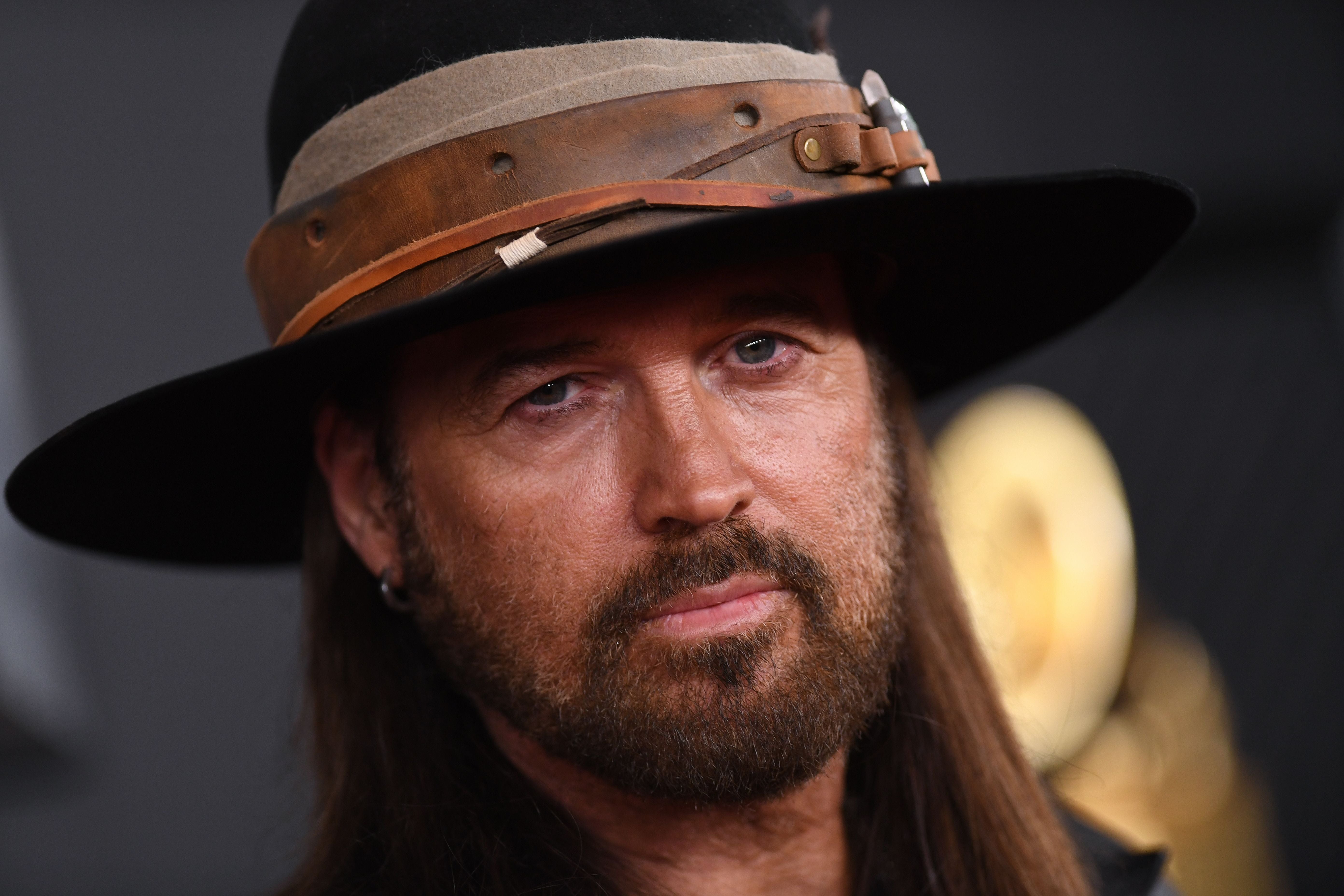 Billy Ray Cyrus at the Grammys in Los Angeles in January 2020