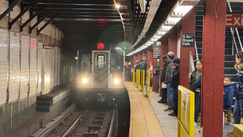 The man pushed onto New York's subway tracks says he will ride again