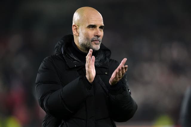 Pep Guardiola is confident Manchester City will be back to their best next season (Nick Potts/PA)