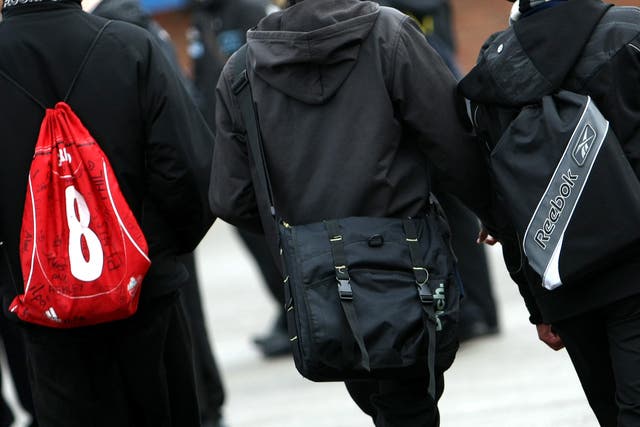 The Conservatives are tabling an amendment to the Children’s Wellbeing and Schools Bill to end the use of mobile phones and other devices during school days by pupils (David Jones/PA)