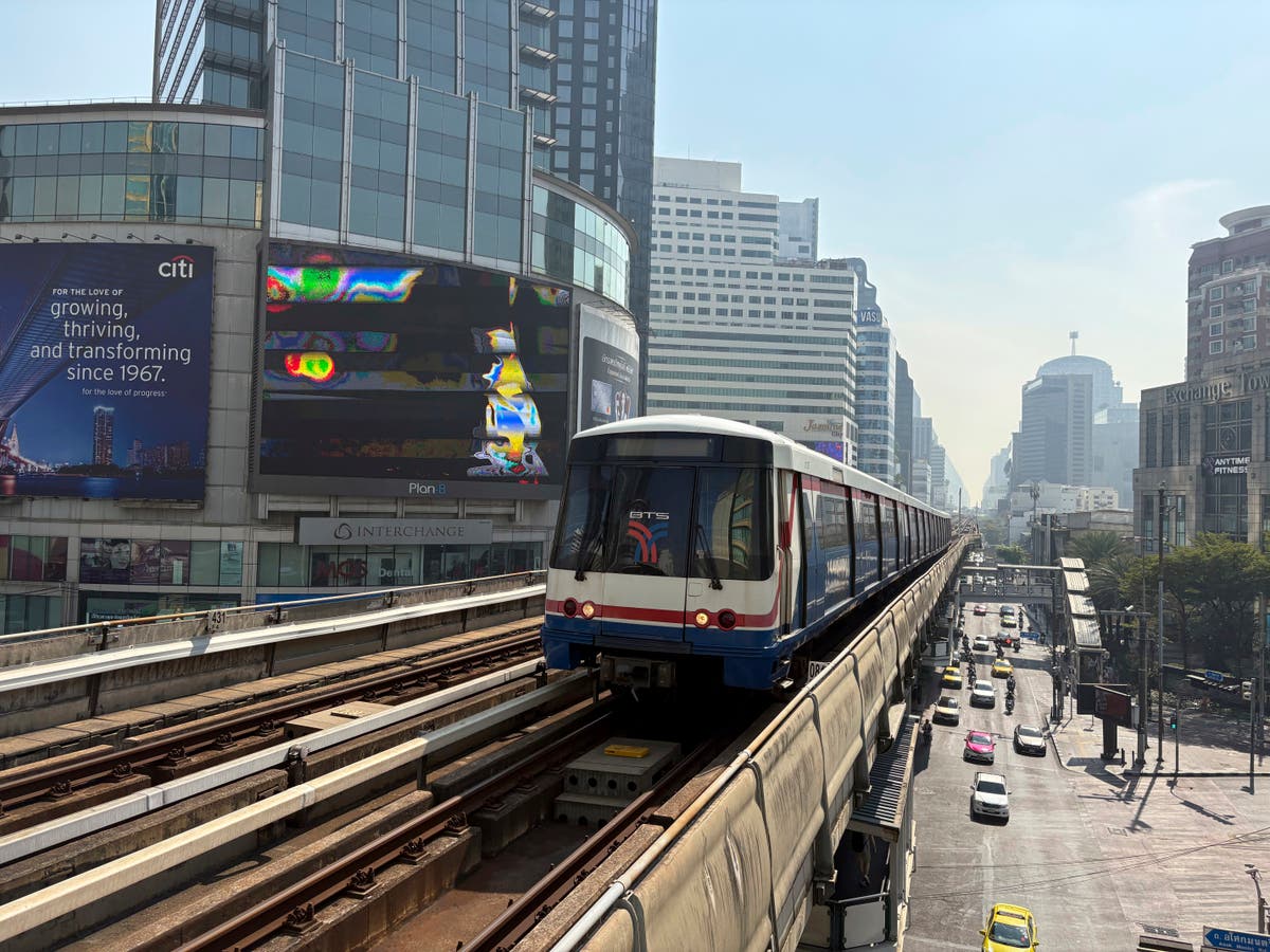 Thai authorities seek to ease air pollution in capital by offering free public transport