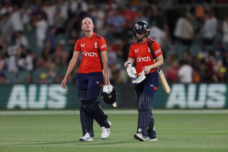 England’s miserable Ashes campaign continues with heavy defeat in final T20