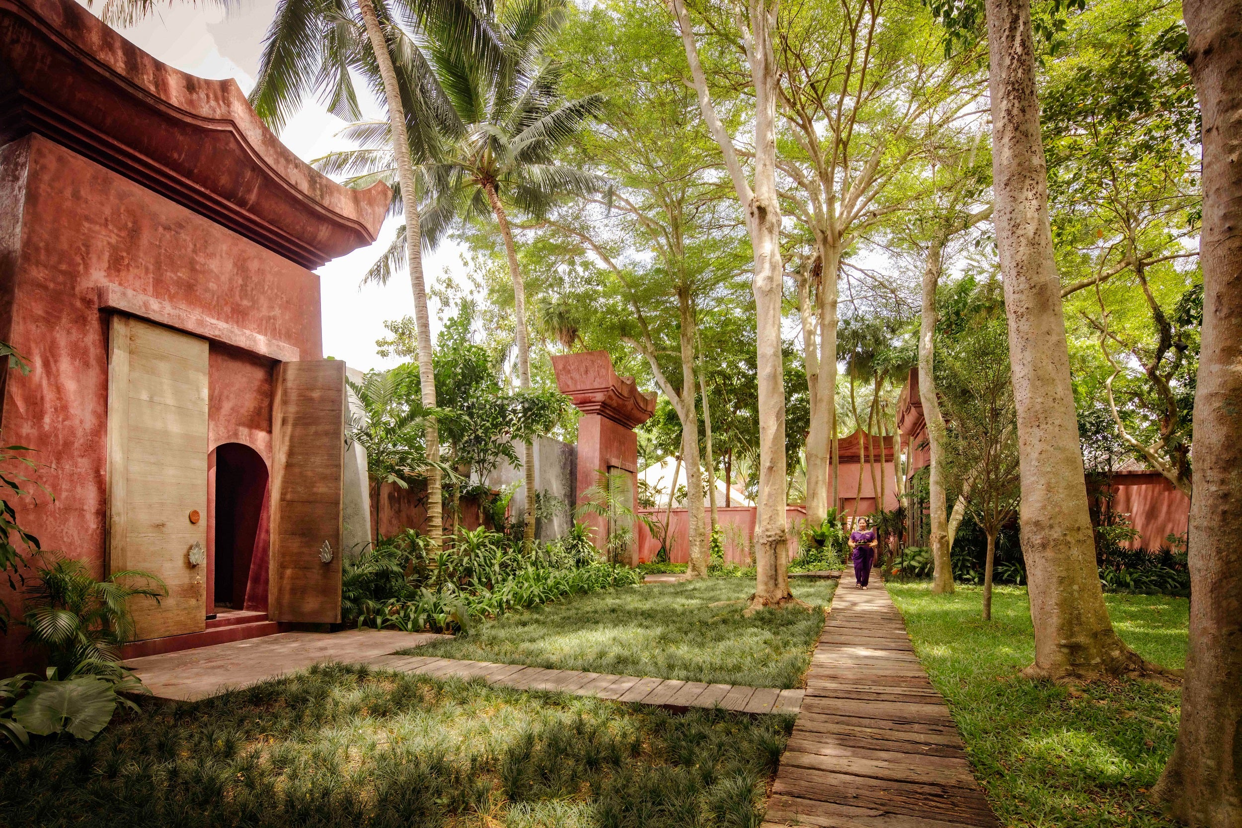 The spa at Anantara Bophut Koh Samui Resort looks like it could have come straight out of a White Lotus hotel