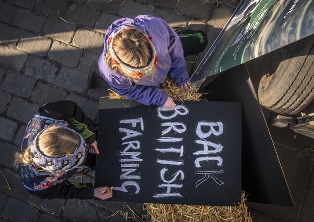 Farmers gather across the UK in new protests over inheritance tax ...