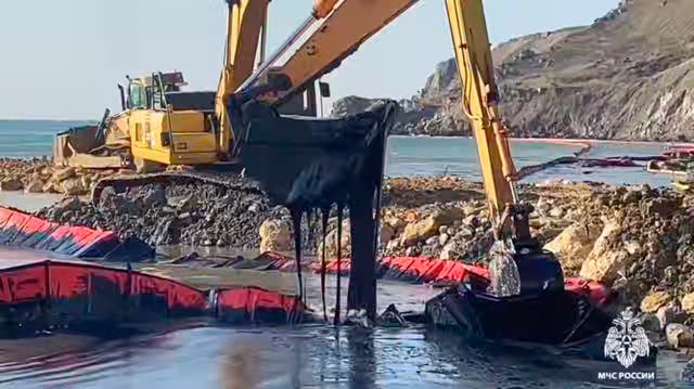 Russia Oil Spill