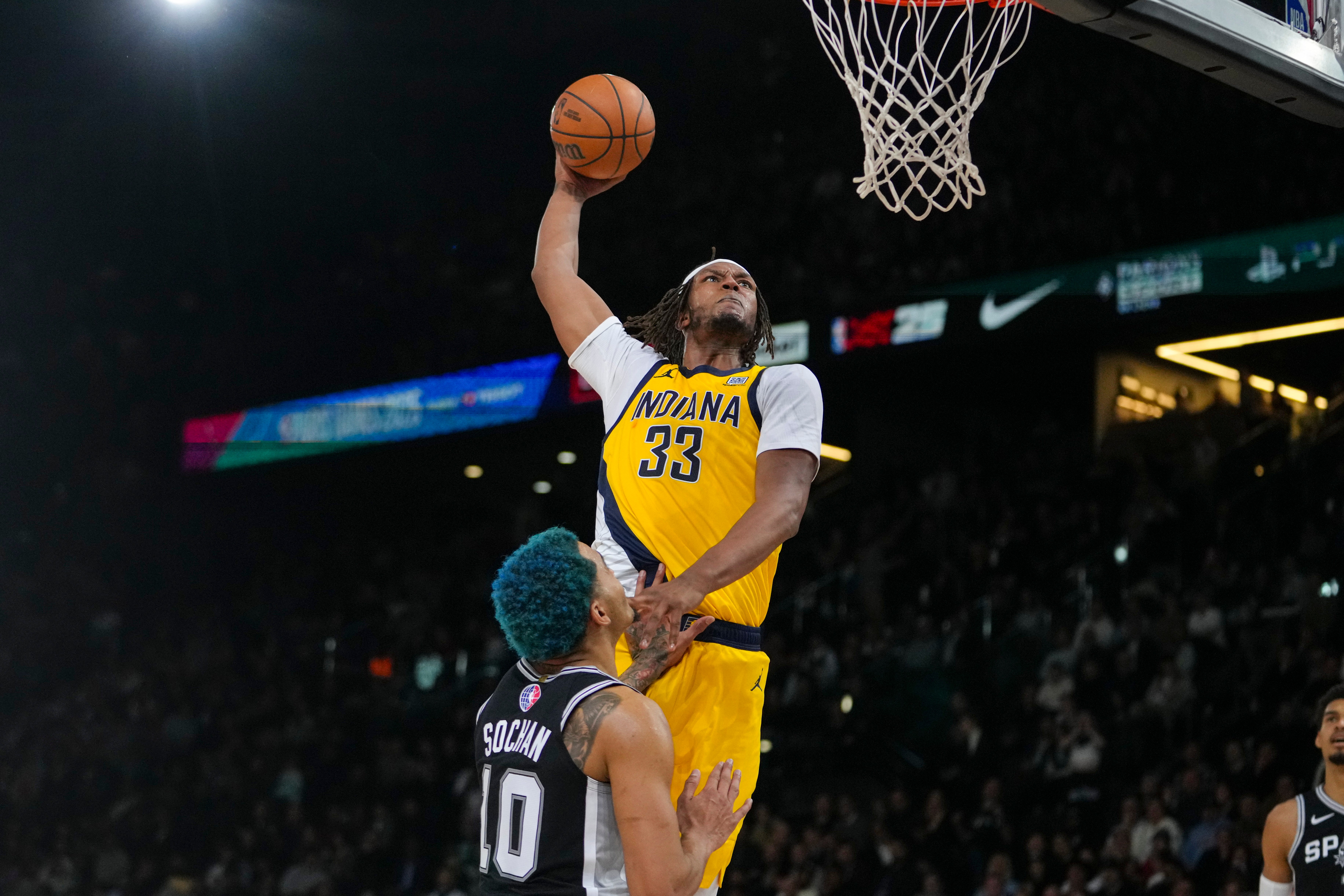 France Spurs Pacers Basketball