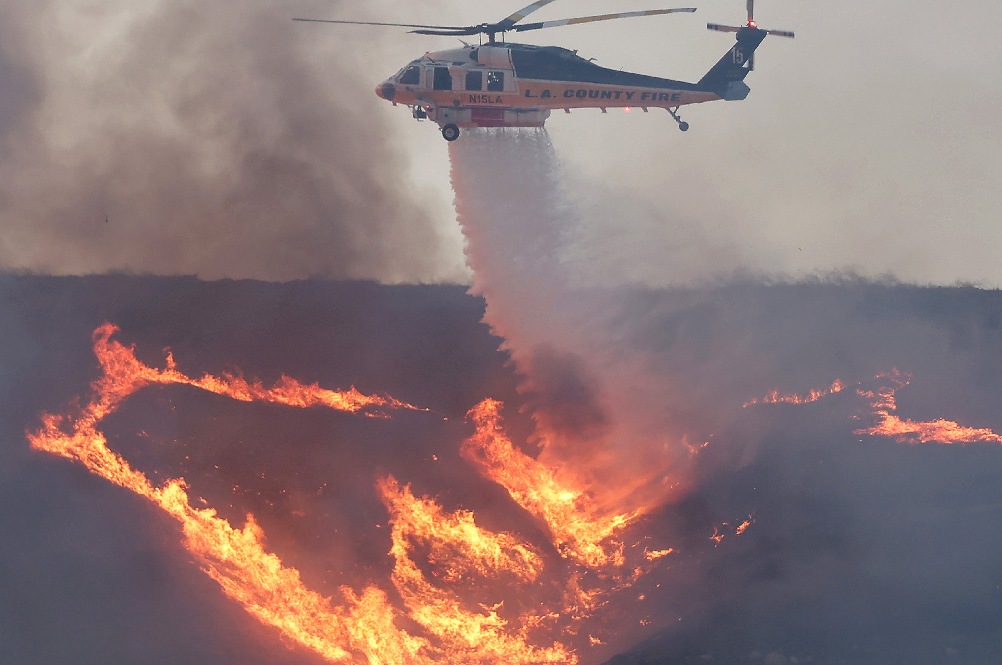 Trump claims water rules will help fight fires, but experts say much of water deliveries will go to agriculture