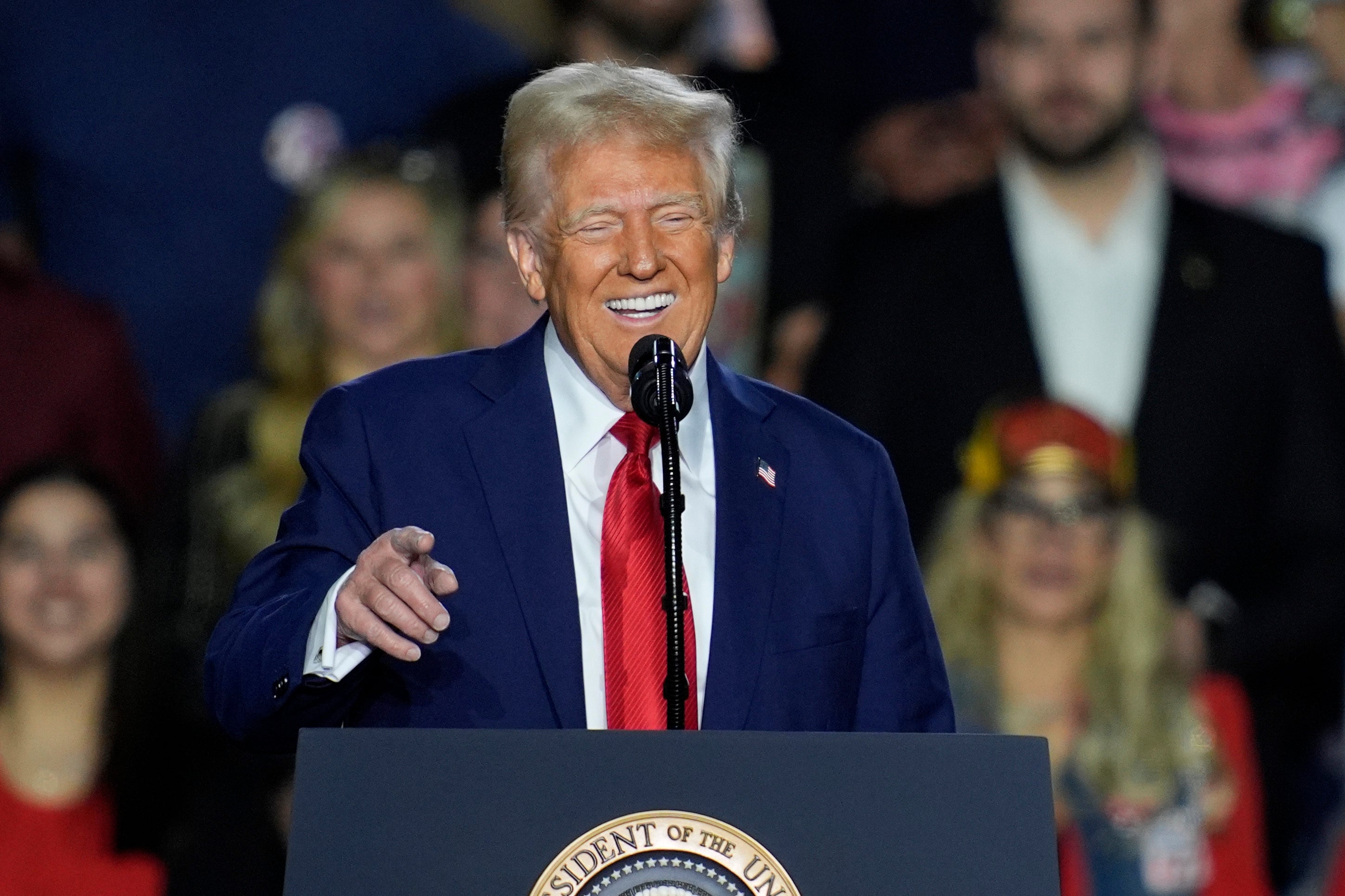 Donald Trump was sworn in as US president last week